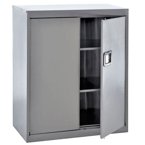 sandusky stainless steel storage cabinet|sandusky steel freestanding garage cabinet.